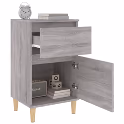VidaXL 819705 nightstand/bedside table Oak - Additional view 5