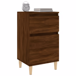 VidaXL 819706 nightstand/bedside table Oak - Additional view 4