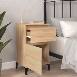 VidaXL 819715 nightstand/bedside table Oak