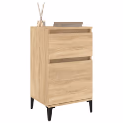 VidaXL 819715 nightstand/bedside table Oak - Additional view 4
