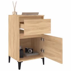 VidaXL 819715 nightstand/bedside table Oak - Additional view 5
