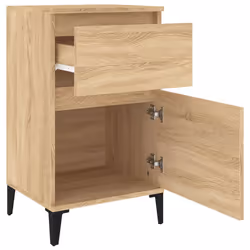 VidaXL 819715 nightstand/bedside table Oak - Additional view 8