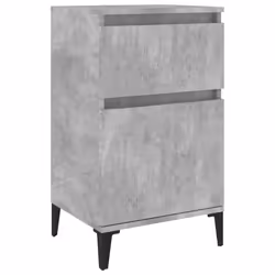 VidaXL 819716, Concrete colour, Metal, Wood, 400 mm, 350 mm, 700 mm, 1 pc(s)
