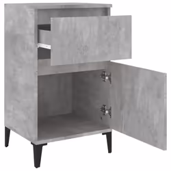 VidaXL 819716 nightstand/bedside table Concrete colour - Additional view 8