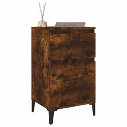 VidaXL 819718 nightstand/bedside table Oak - Additional view 4