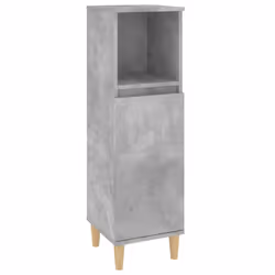 VidaXL 819808, Grey, Wood, 300 mm, 300 mm, 1000 mm, 1 pc(s)