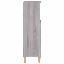 vidaXL Bathroom Cabinet Cupboard Washroom Storage Cabinet Engineered Wood - grey sonoma - Additional view 7