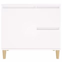 vidaXL Bathroom Cabinet Cupboard Washroom Storage Cabinet Engineered Wood - white - Additional view 6
