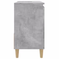 vidaXL Bathroom Cabinet Cupboard Washroom Storage Cabinet Engineered Wood - concrete grey - Additional view 7