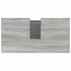 vidaXL Bathroom Cabinet Cupboard Washroom Storage Cabinet Engineered Wood - grey sonoma - Additional view 8
