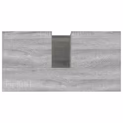 vidaXL Bathroom Cabinet Cupboard Washroom Storage Cabinet Engineered Wood - grey sonoma - Additional view 8
