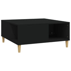 vidaXL Coffee Table Engineered Wood Accent End Sofa Tea Table Multi Colours - black