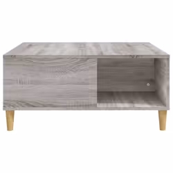 vidaXL Coffee Table Engineered Wood Accent End Sofa Tea Table Multi Colours - grey sonoma - Additional view 6