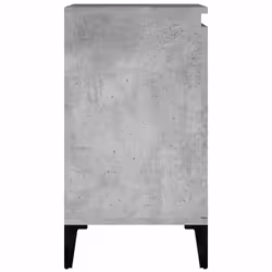 vidaXL Sink Cabinet Vanity Unit Storage Under Sink Cabinet Engineered Wood - concrete grey - Additional view 7