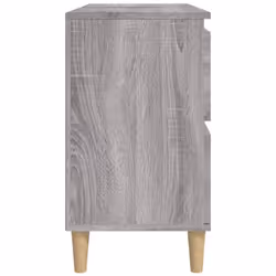 vidaXL Sink Cabinet Vanity Unit Under Sink Cabinet Sonoma Oak Engineered Wood - grey sonoma - Additional view 6