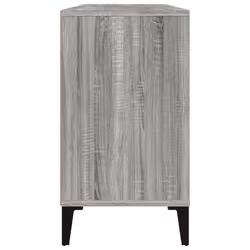 vidaXL Sink Cabinet Vanity Unit Storage Under Sink Cabinet Engineered Wood - grey sonoma - Additional view 7
