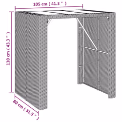 VidaXL 362593 outdoor table - Additional view 6