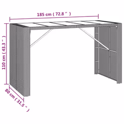 VidaXL 362600 outdoor table - Additional view 6