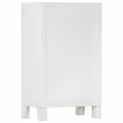 vidaXL Sideboard Storage Cabinet Cupboard Side Cabinet White Solid Wood Acacia - Additional view 4