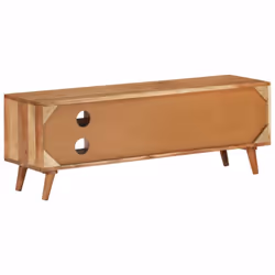 vidaXL TV Cabinet TV Stand Sideboard Media Console TV Unit Solid Wood Acacia