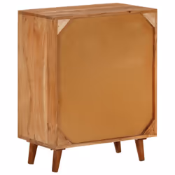 vidaXL Sideboard Wooden Storage Cabinet Cupboard Side Cabinet Solid Wood Acacia