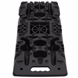 vidaXL 2x Traction Boards 107x31x7 cm Nylon Traction Mat Board Multi Colours - black - Additional view 4