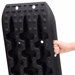 vidaXL 2x Traction Boards 106x30.5x7 cm Nylon Snow Mat Board Multi Colours - black - Additional view 6