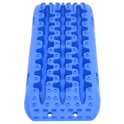 vidaXL 2x Traction Boards 106x30.5x7 cm Nylon Snow Mat Board Multi Colours - blue - Additional view 4