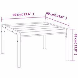 VidaXL 362726 outdoor bench Steel - Additional view 5