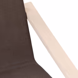 vidaXL Relaxing Chair Armchair Lounge Chair Sofa Office Seating Chair Fabric - dark brown - Additional view 6
