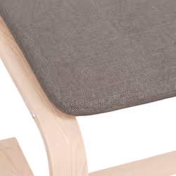 vidaXL Footstool Footrest Ottoman Stool Living Room Seat Foot Rest Fabric - taupe - Additional view 6