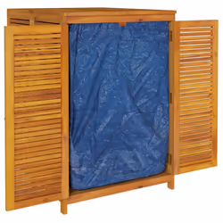 vidaXL Garden Storage Box Outdoor Storage Box Tool Chest Solid Wood Acacia - 210 x 87 x 104 cm - Additional view 4