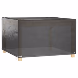 vidaXL Garden Furniture Cover Outdoor Furniture Covers 2 pcs 8 Eyelets Square - Additional view 4