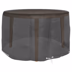 vidaXL Garden Furniture Covers Outdoor Furniture Sofa Cover 6 Eyelets Round - 125 x 75 cm/ 2 pcs - Additional view 4