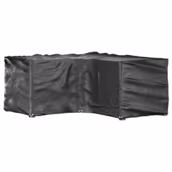 vidaXL L-Shaped Garden Furniture Covers Outdoor Furniture Cover 16 Eyelets - 185 x 185 x 90 cm/ 2 pcs - Additional view 4