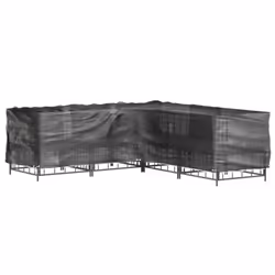 vidaXL L-Shaped Garden Furniture Covers Outdoor Furniture Cover 16 Eyelets - 185 x 185 x 90 cm/ 2 pcs - Additional view 7