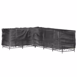 vidaXL L-Shaped Garden Furniture Covers Outdoor Furniture Cover 16 Eyelets - 210 x 260 x 80 cm/ 2 pcs - Additional view 8