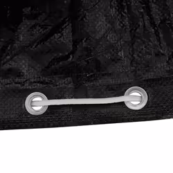 vidaXL Garden Chair Covers Patio Furniture Cover 2 pcs 8 Eyelets Polyethylene - Additional view 6