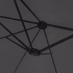 vidaXL Double-Head Parasol Garden Umbrella Patio Sun Shade Outdoor Umbrella - anthracite - Additional view 5