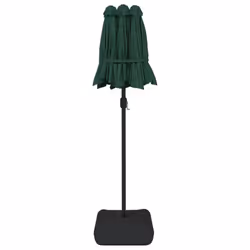 vidaXL Double-Head Parasol Garden Umbrella Outdoor Sun Shading Pool Umbrella - green - Additional view 4