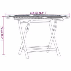 VidaXL 362618 outdoor table - Additional view 8
