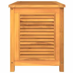vidaXL Garden Storage Box Outdoor Storage Box Chest with Bag Solid Wood Teak - 90 x 50 x 58 cm - Additional view 5