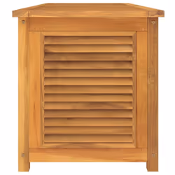vidaXL Garden Storage Box Outdoor Storage Box Chest with Bag Solid Wood Teak - 150 x 50 x 53 cm - Additional view 5