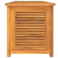 vidaXL Garden Storage Box Outdoor Storage Box Chest with Bag Solid Wood Teak - 175 x 50 x 53 cm - Additional view 5
