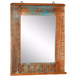 vidaXL Bathroom Furniture Set Vanity Unit Cabinet 4 Piece Solid Wood Reclaimed - Additional view 4