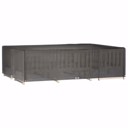vidaXL Garden Furniture Cover Outdoor Furniture Cover 16 Eyelets Rectangular
