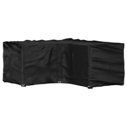 vidaXL L-Shaped Garden Furniture Covers Outdoor Furniture Cover 16 Eyelets - 185 x 185 x 90 cm/ 1 pcs