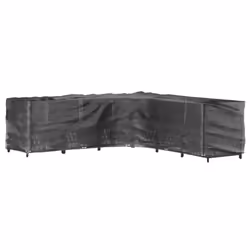 vidaXL L-Shaped Garden Furniture Covers Outdoor Furniture Cover 16 Eyelets - 220 x 285 x 80 cm/ 1 pcs - Additional view 9