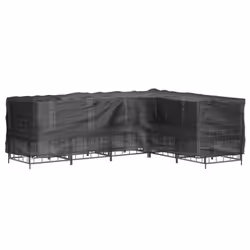 vidaXL L-Shaped Garden Furniture Covers Outdoor Furniture Cover 16 Eyelets - 210 x 260 x 80 cm/ 1 pcs - Additional view 9
