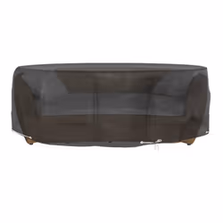vidaXL Island Lounge Covers Outdoor Furniture Cover Sofa Cover 8 Eyelets Round - 188 x 50 cm/ 1 pcs - Additional view 2